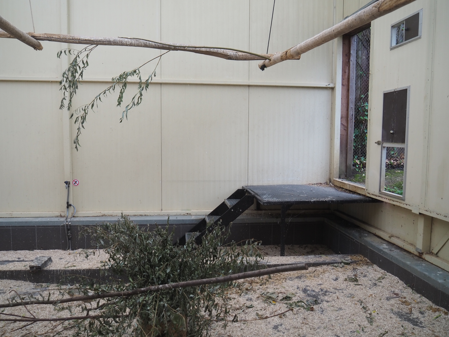 Alien species aviary indoor housing, 2022-08-20