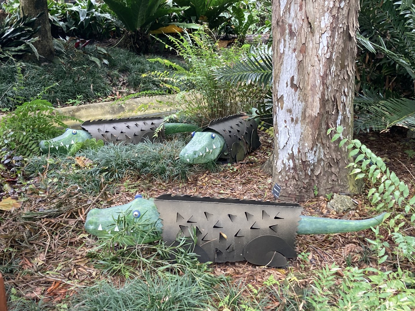 Alligator Sculptures