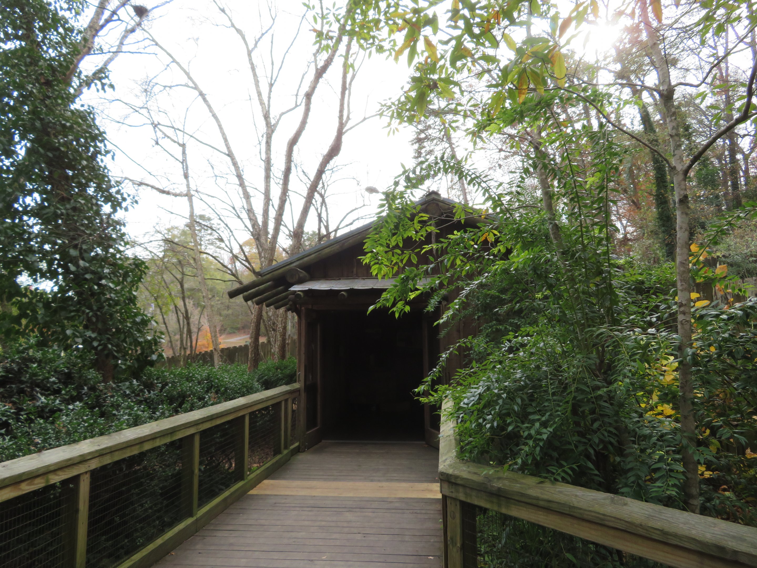 Alligator/Snapping Turtle Viewing Shelter