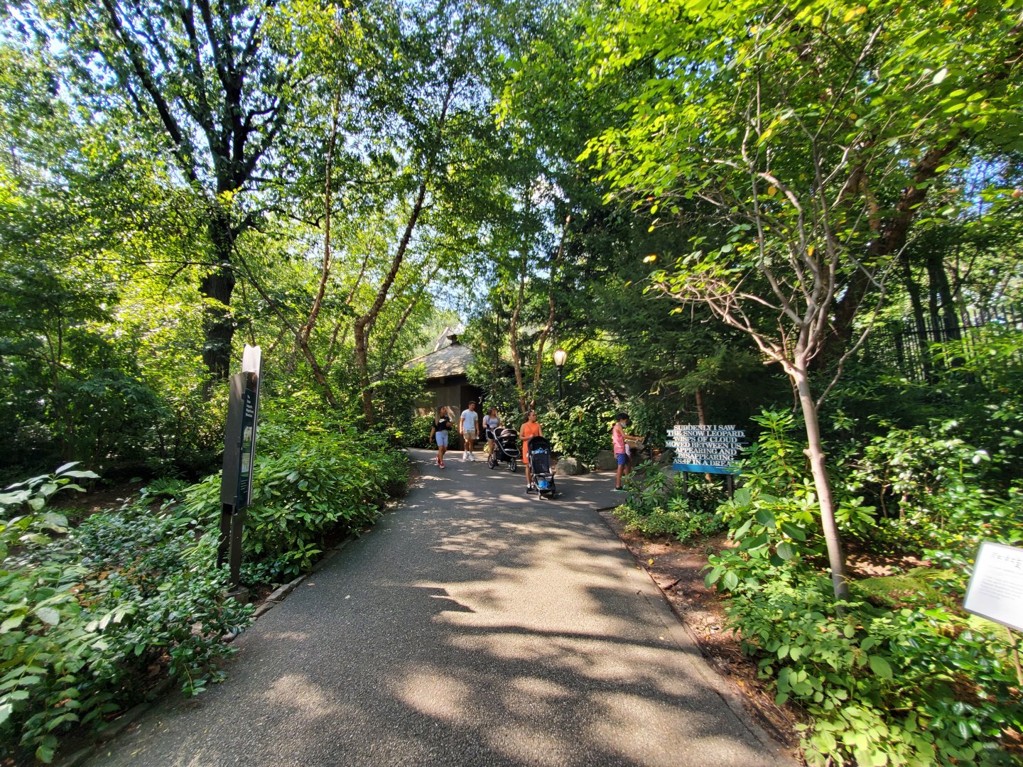 Allison Maher Stern Snow Leopard Exhibit Entrance - August 2021