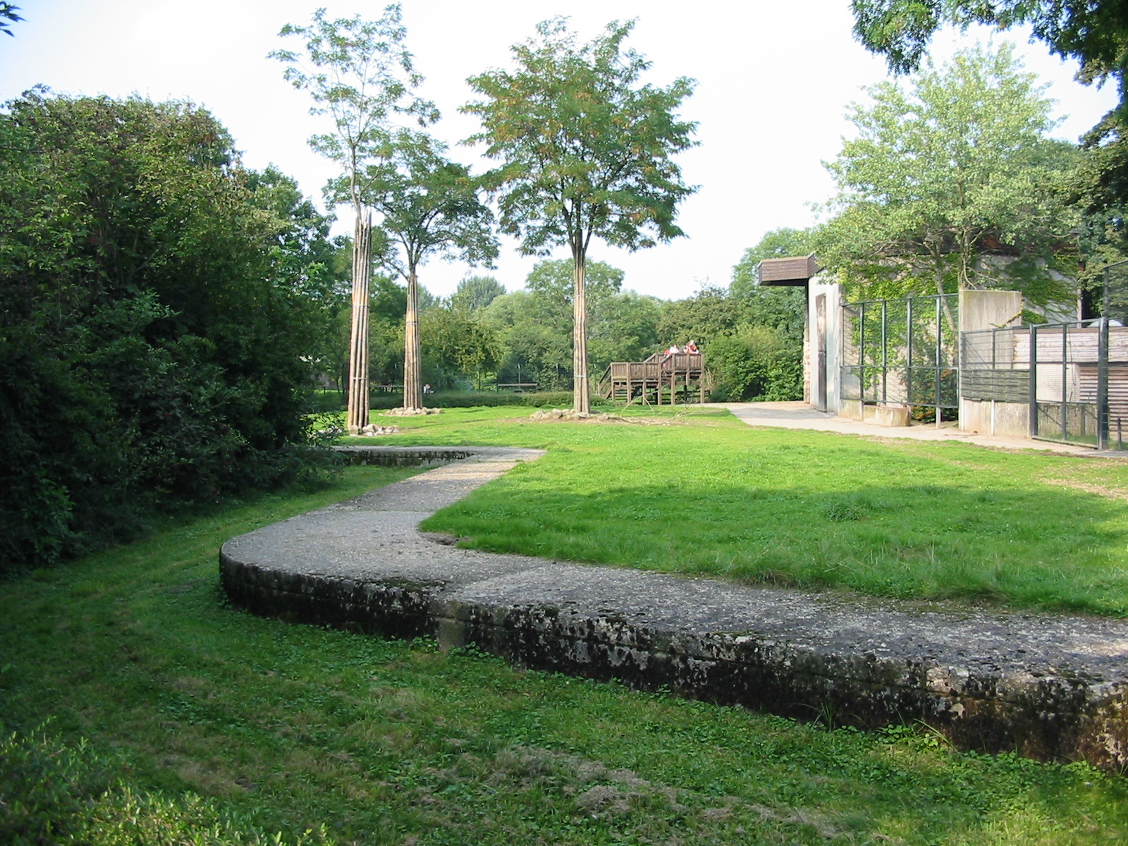Allwetterzoo Munster 2004 - Giraffe exhibit
