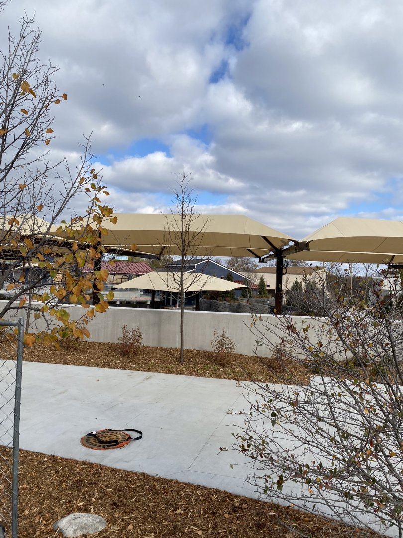 Almost finished Como harbor