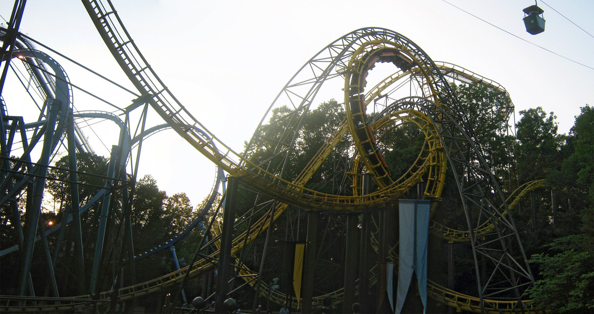 Alpengeist, Griffon & Loch Ness Monster Sunset