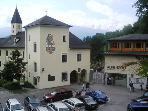 Alpenzoo Innsbrück (AT) entrance 2004