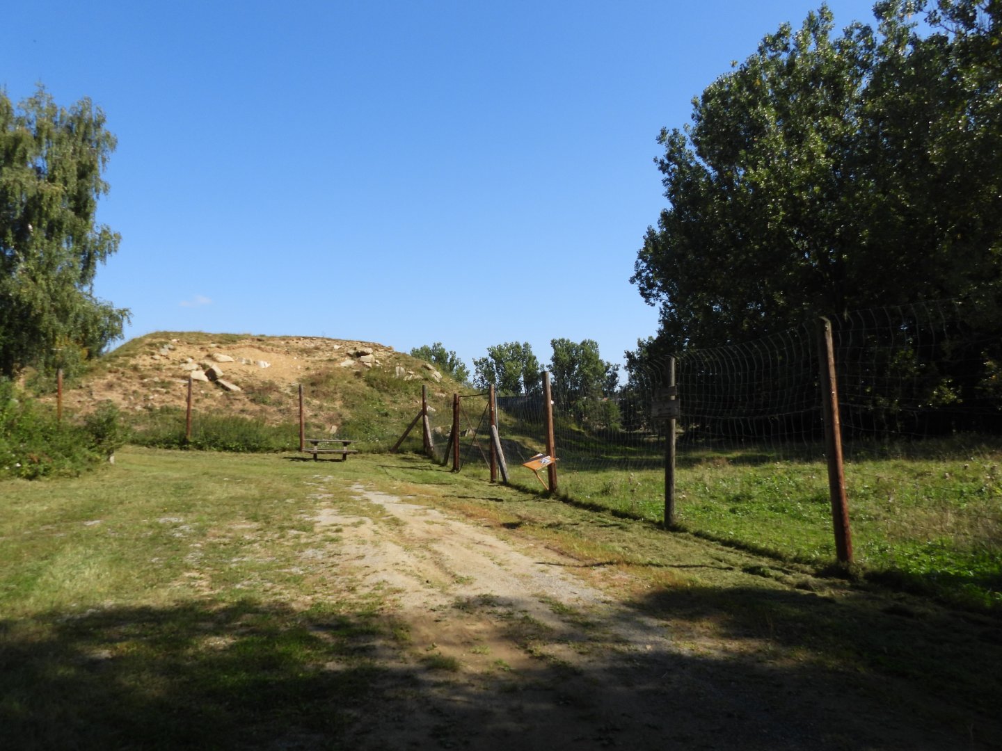 Alpine ibex exhibit - Naturpark Geras