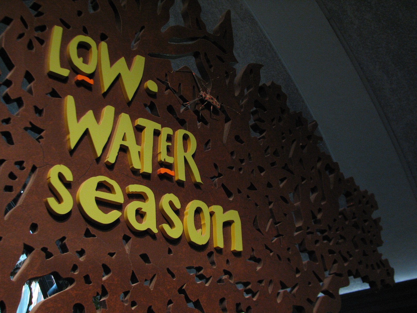 Amazon Rising - Low Water Season Sign