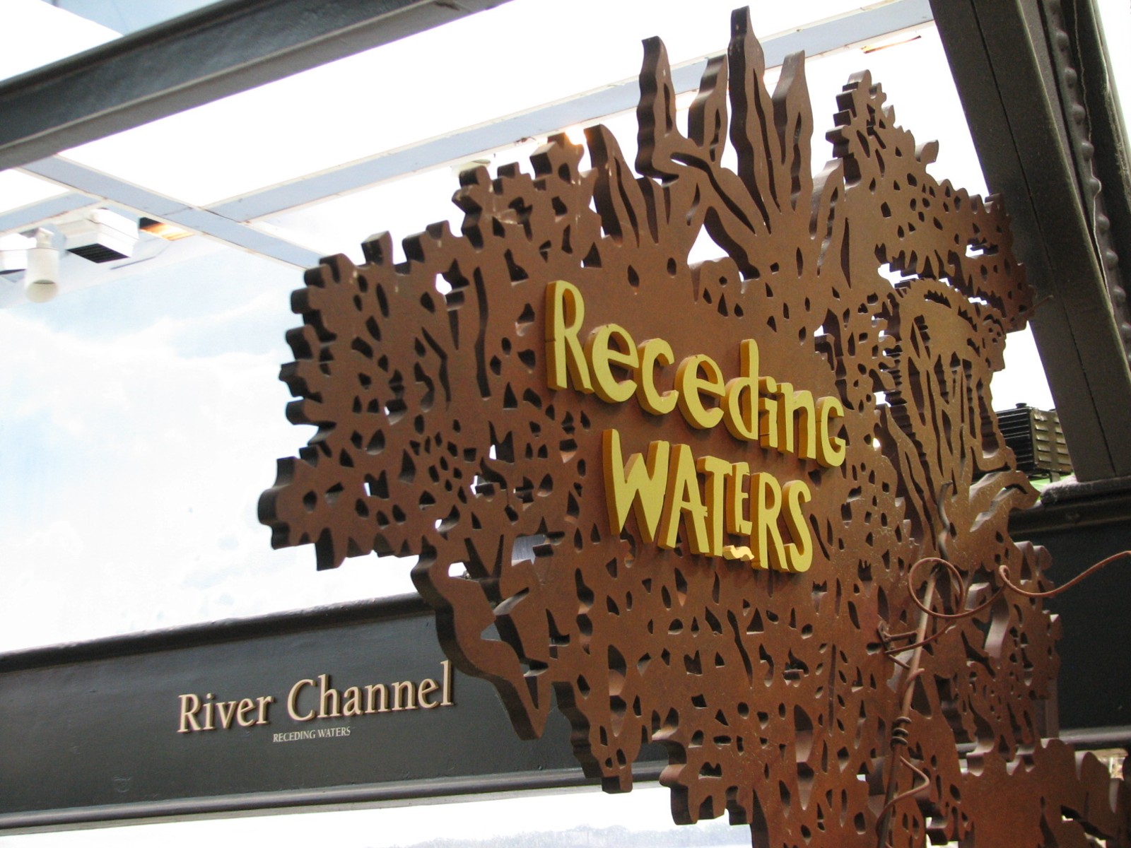 Amazon Rising - Receding Waters Sign