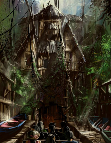 Amazon River Quest-Entrance