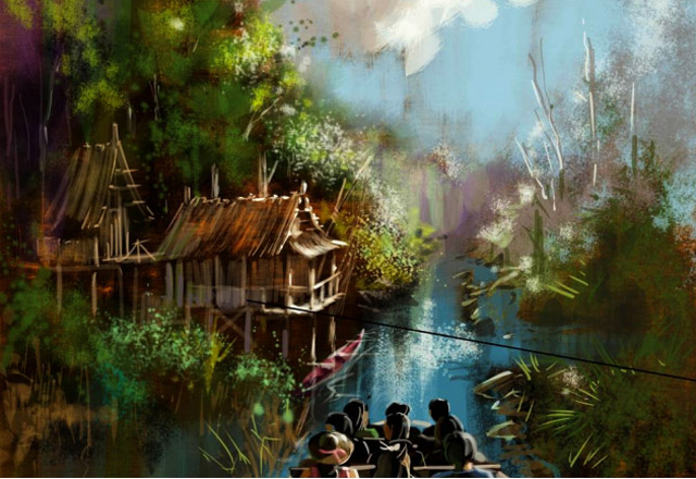 Amazon River Quest-Village
