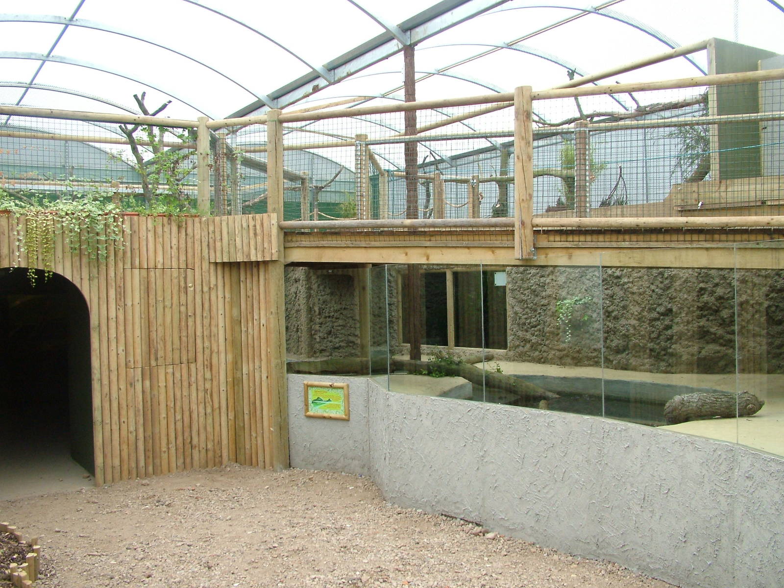 Amazona Zoo, Cromer: Caiman pool