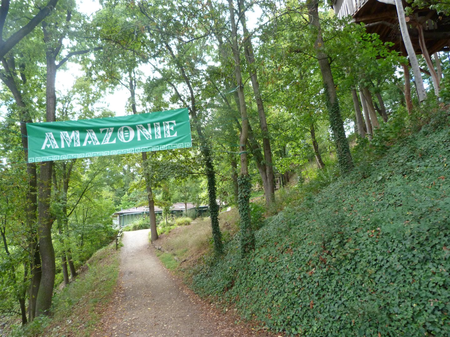 "Amazonie" entrance -Zoo Plzeň (2025)