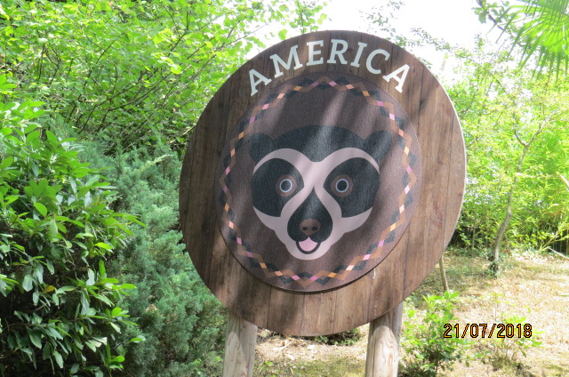 America Entrance Sign