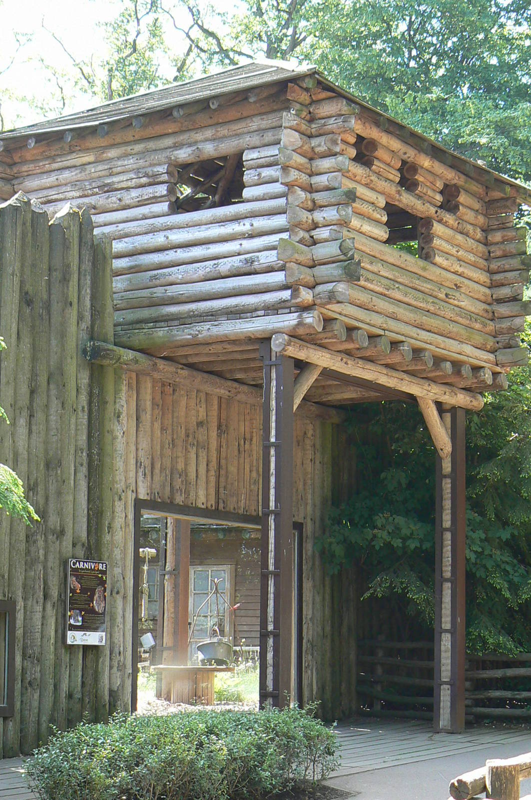 American forest and fort cheyenne - Eurasian lynx exhibit