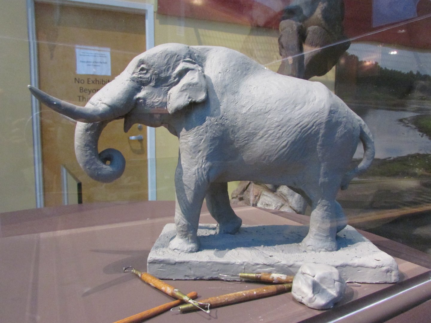 American Mastodon Sculpture