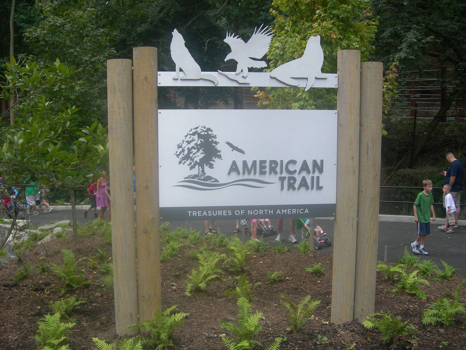 American Trail sign
