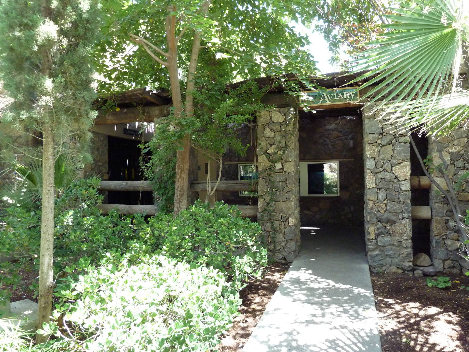 Americas - Walk-Through Aviary Entrance