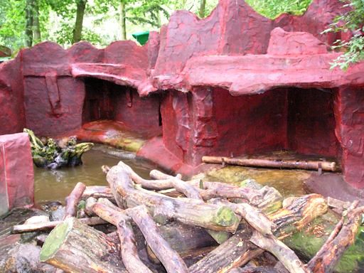 Amersfoort zoo (NL) Old enclosure