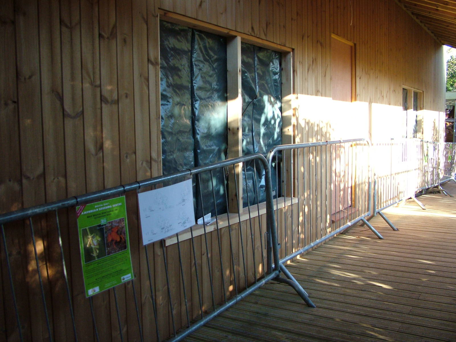 Amphibian Ark construction at Bristol 19/12/09