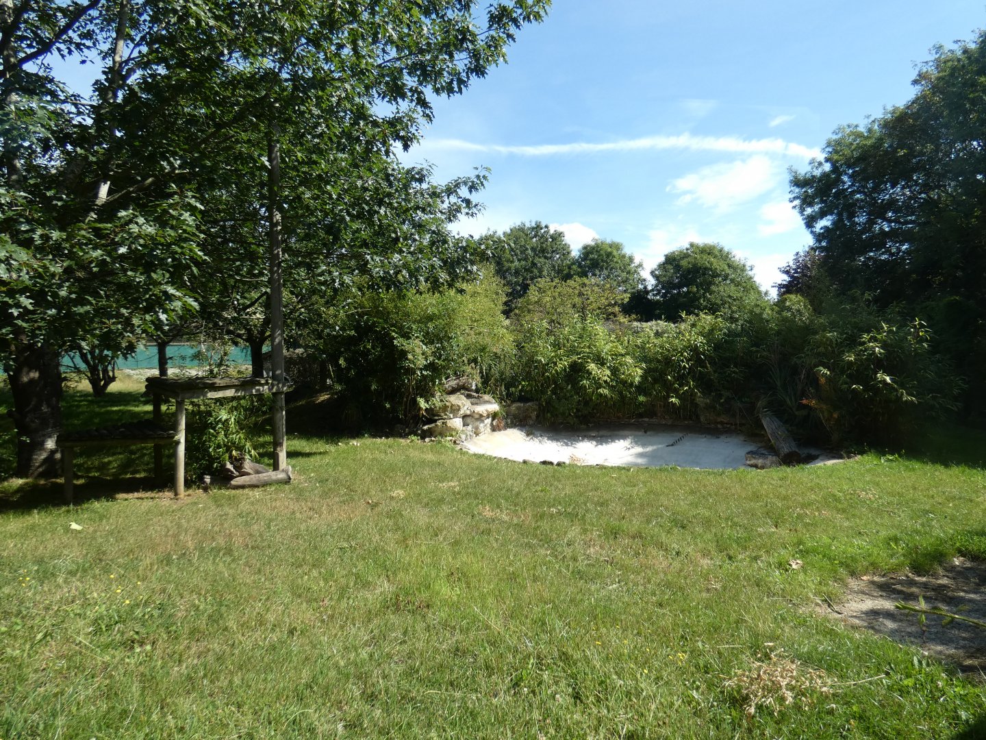 Amur Tiger enclosure