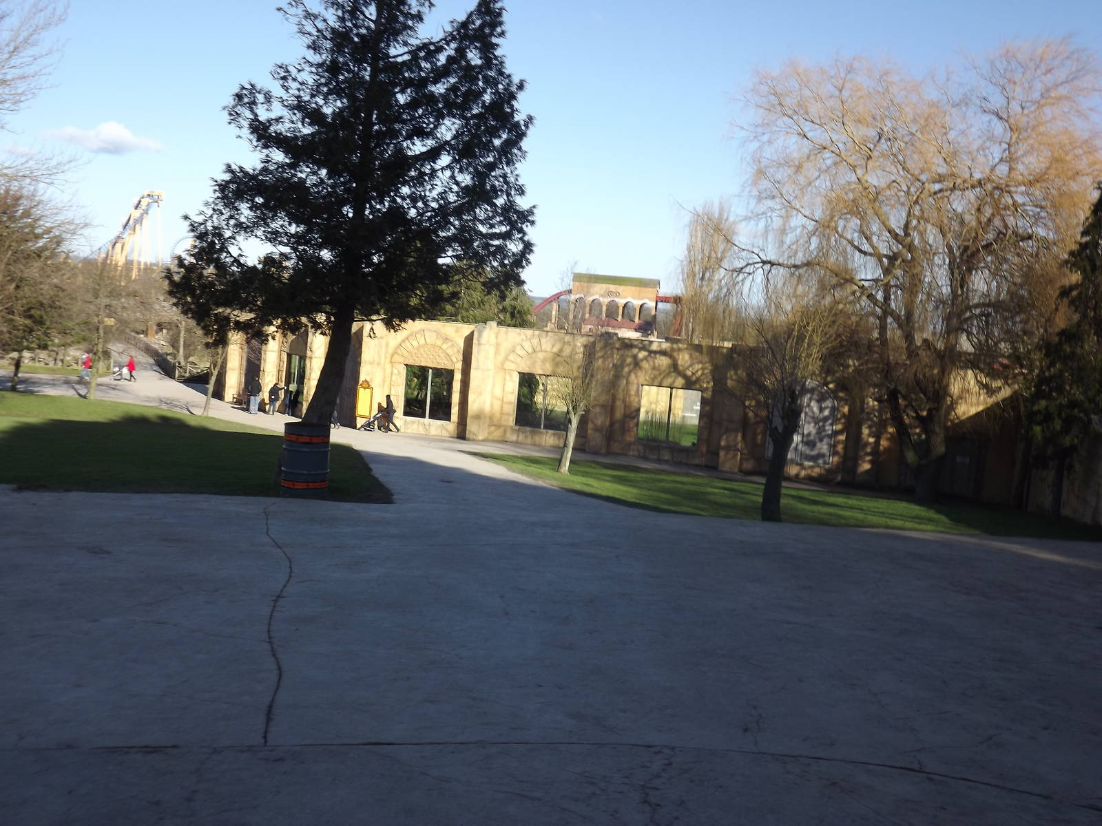 Amur Tiger exhibit at Flamingoland 19/02/12