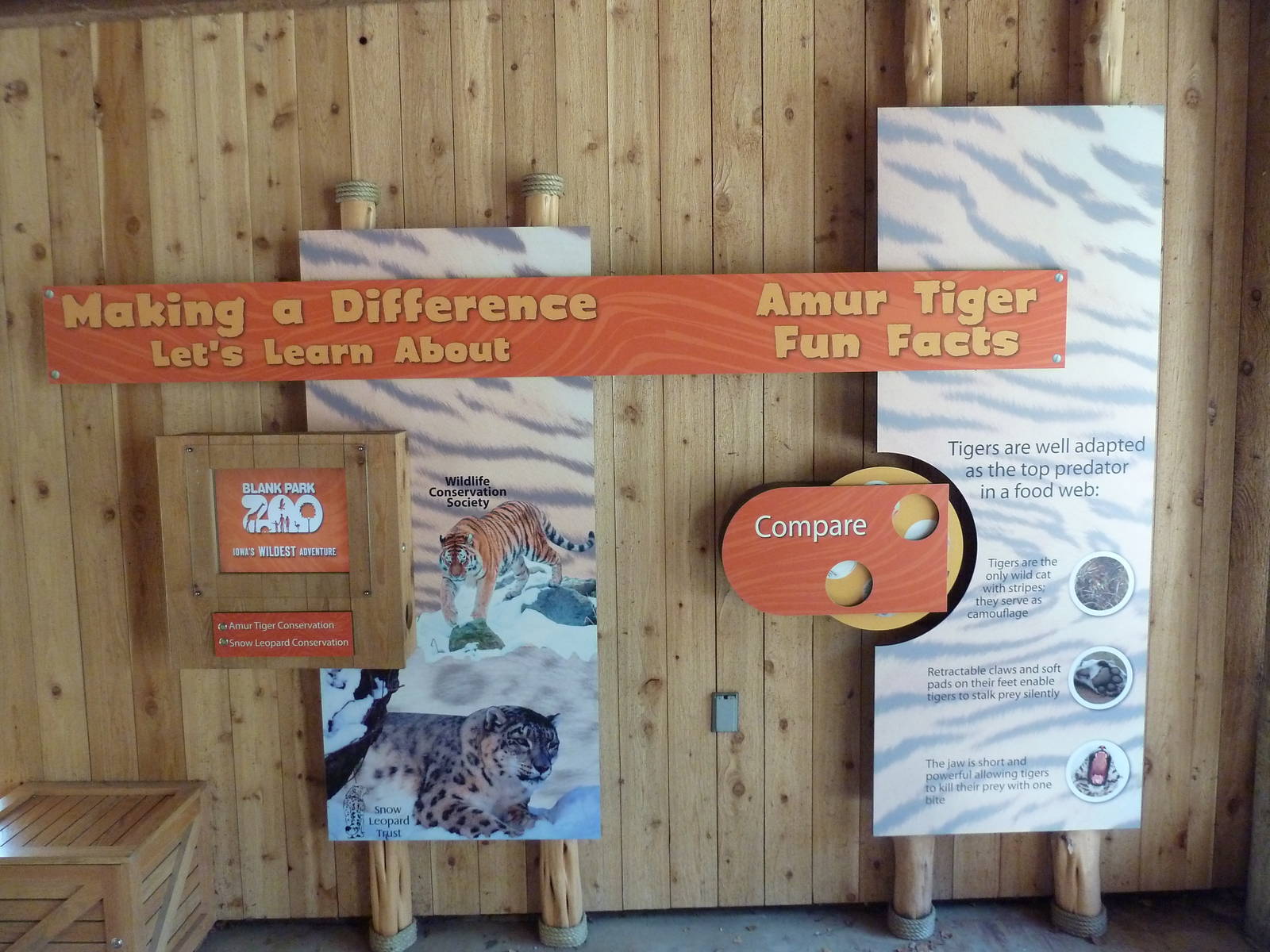 Amur Tiger Exhibit - Signage