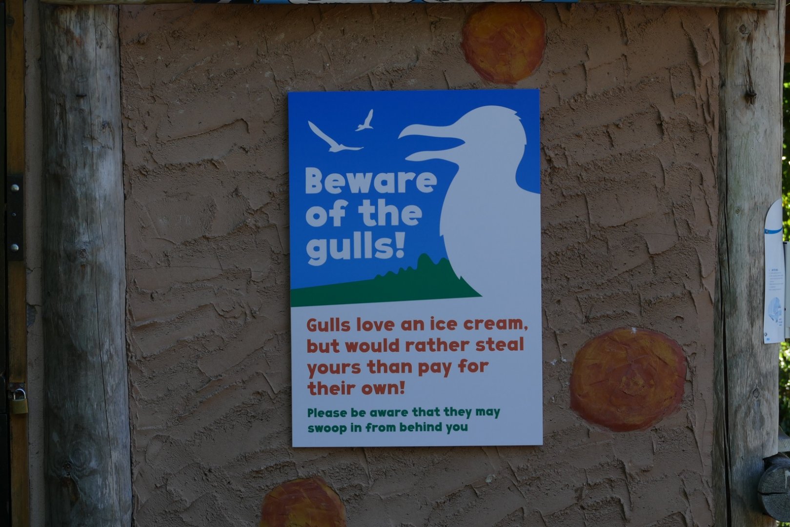 Amusing sign, September 2018