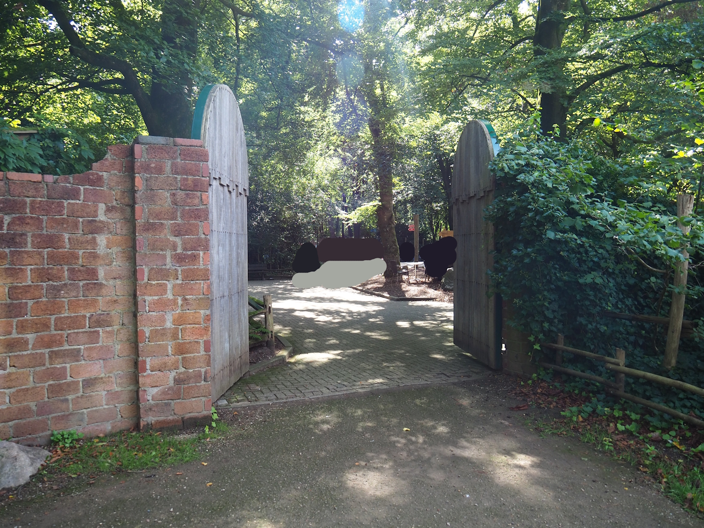 Ancient City - Gates of back entrance, 2023-09-24