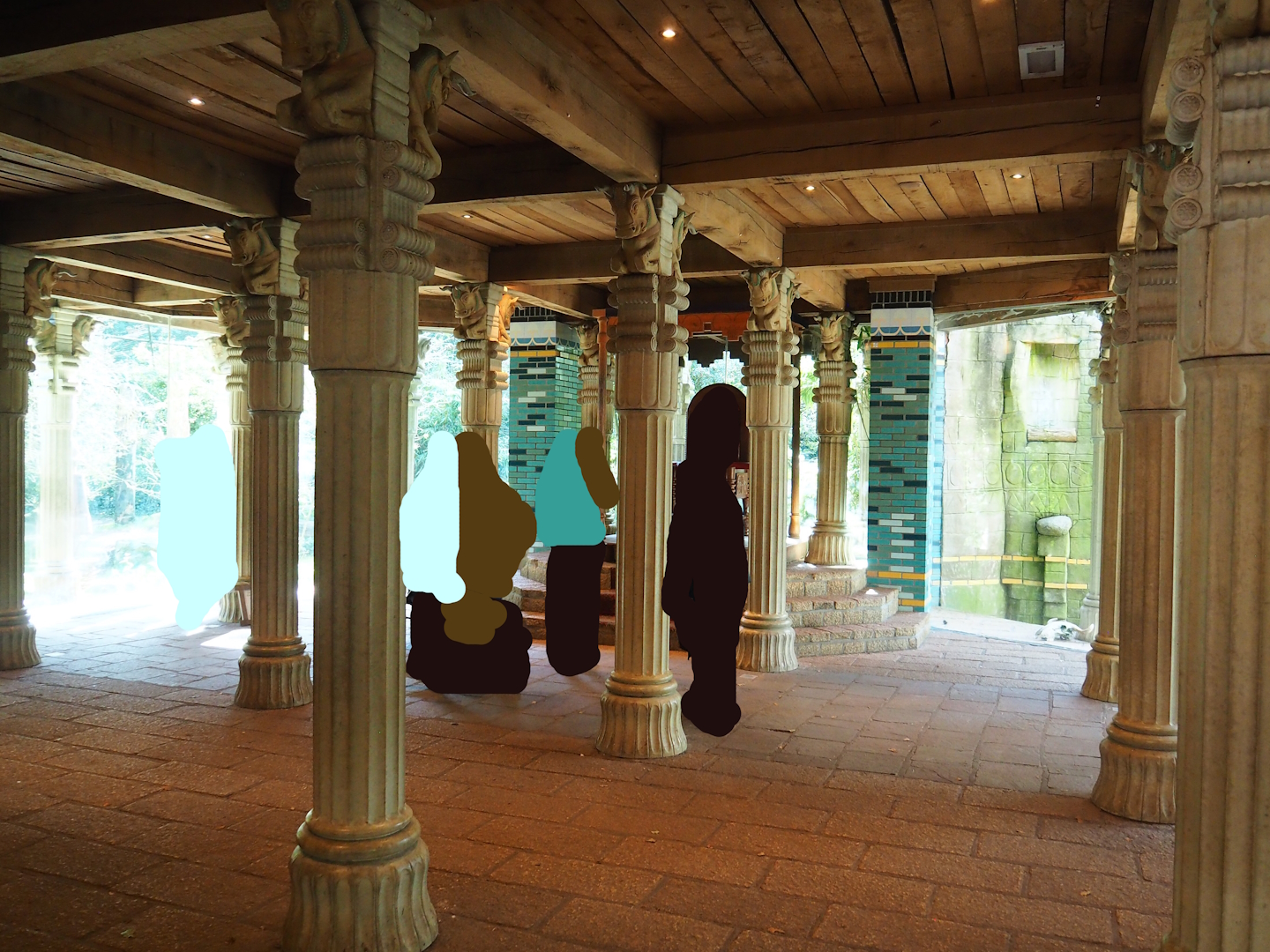 Ancient City - Palace of King Darius with vulture and tiger viewing windows, 2023-09-24