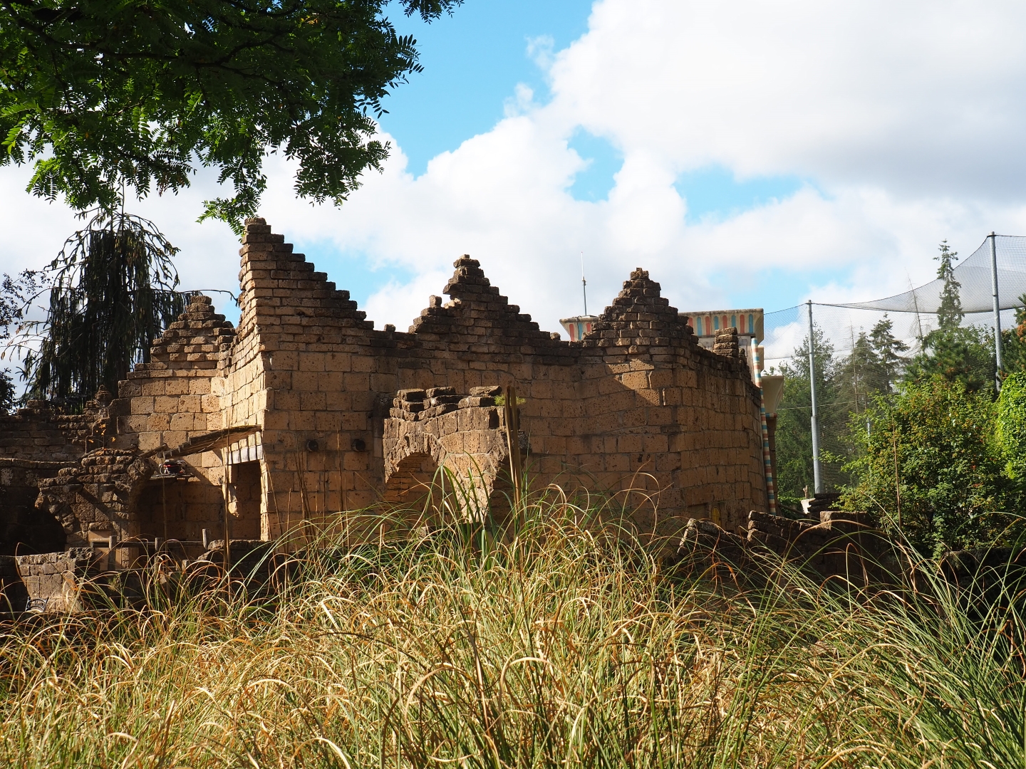 Ancient city structures