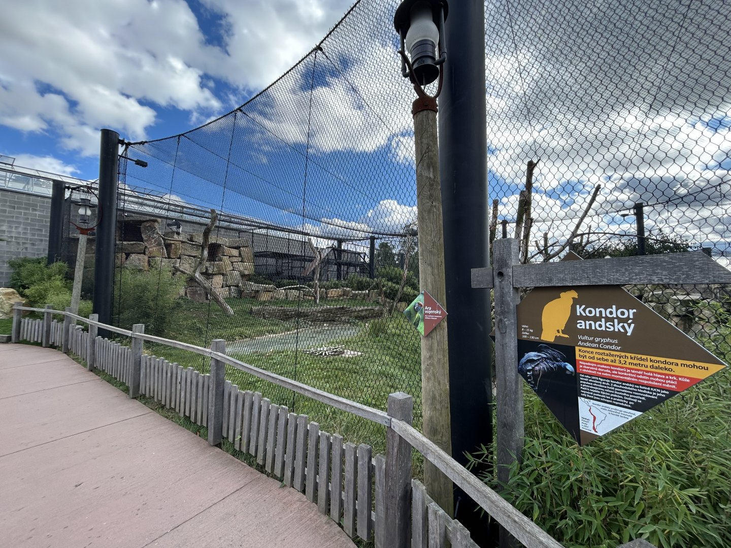 Andean Condor & Military Macaw Exhibit