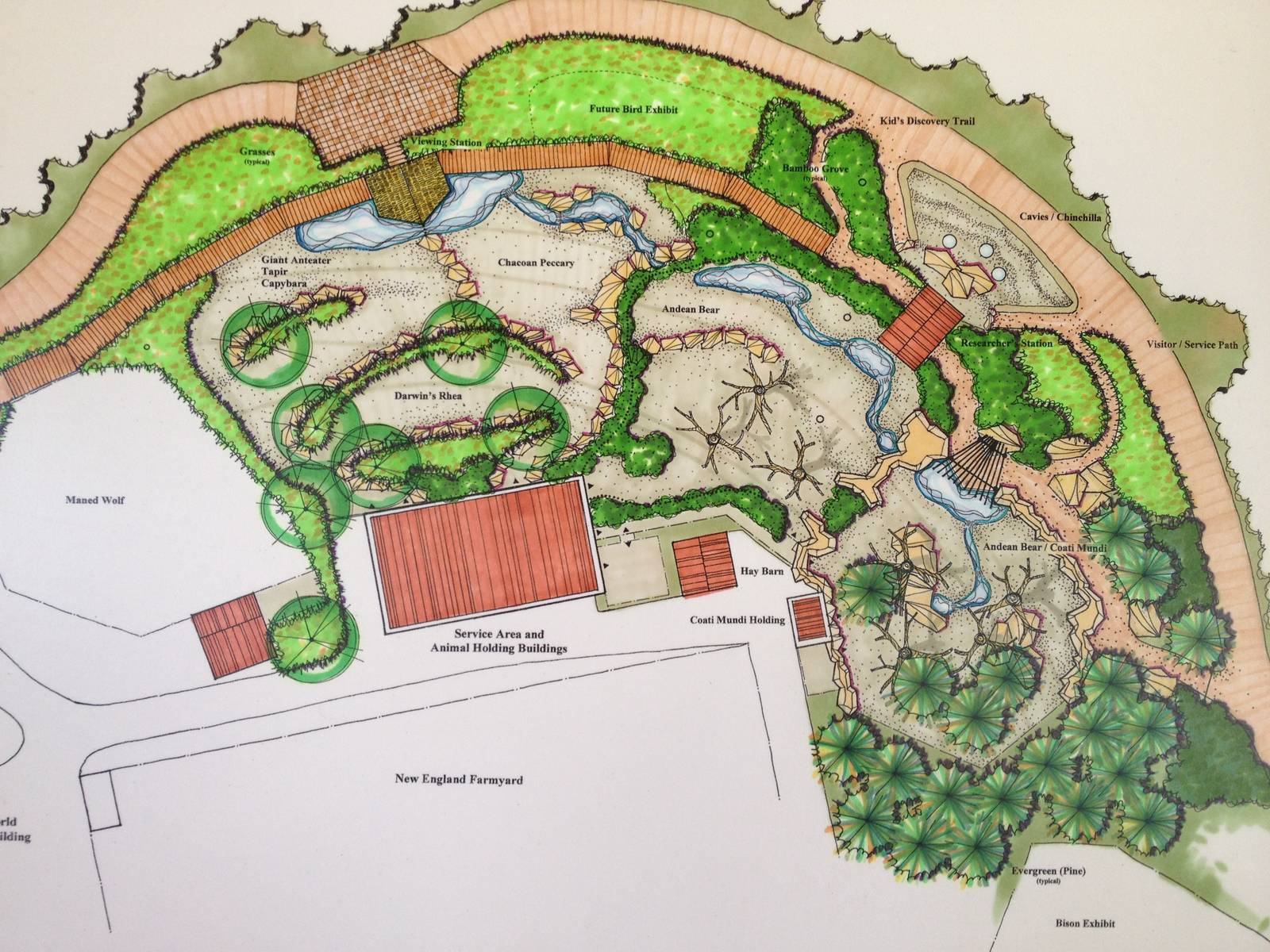 Andes Adventure Conceptual Plans