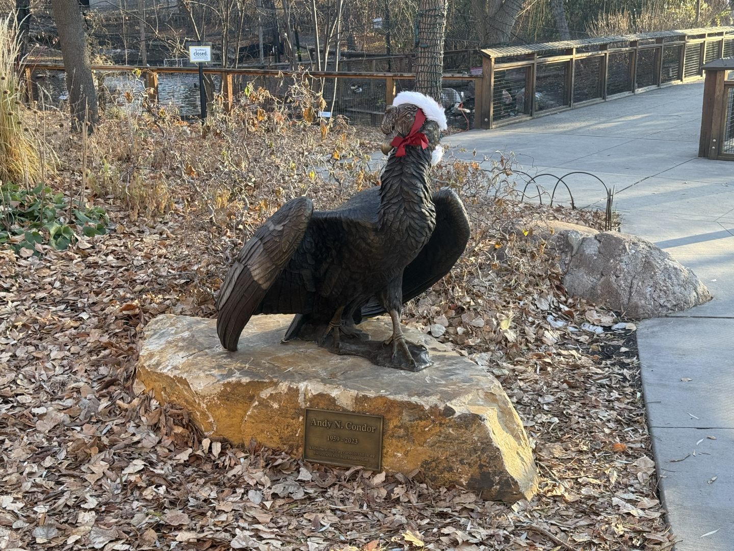 Andy N. Condor Statue
