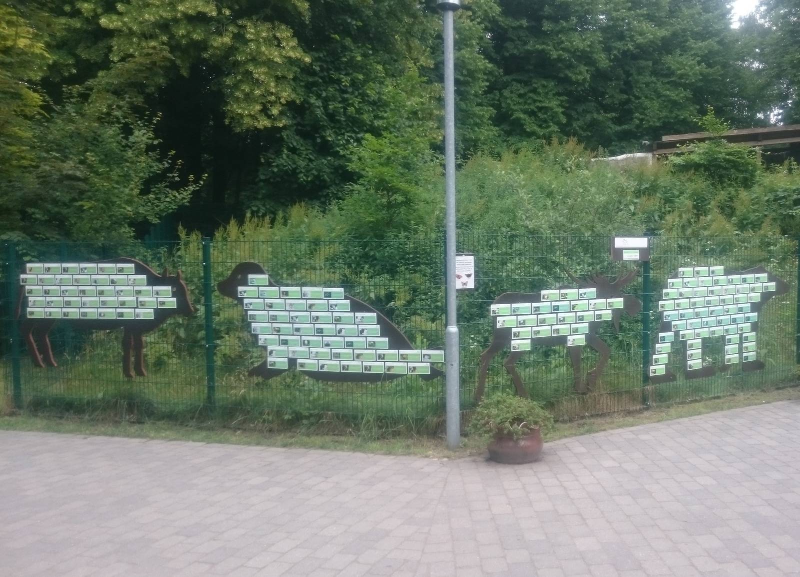 Animal adoption signs