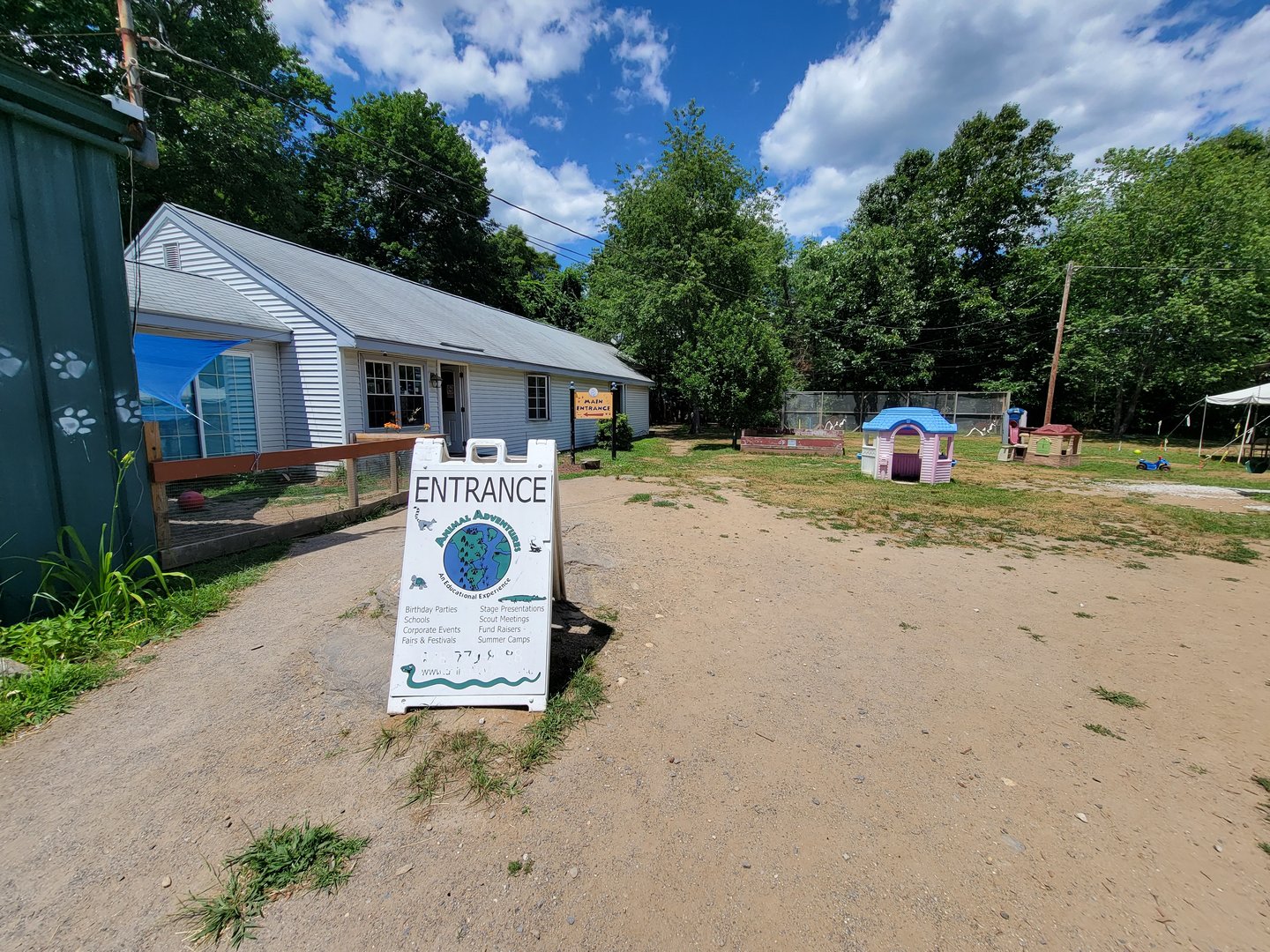 Animal Adventures MA 7/22 - Entrance