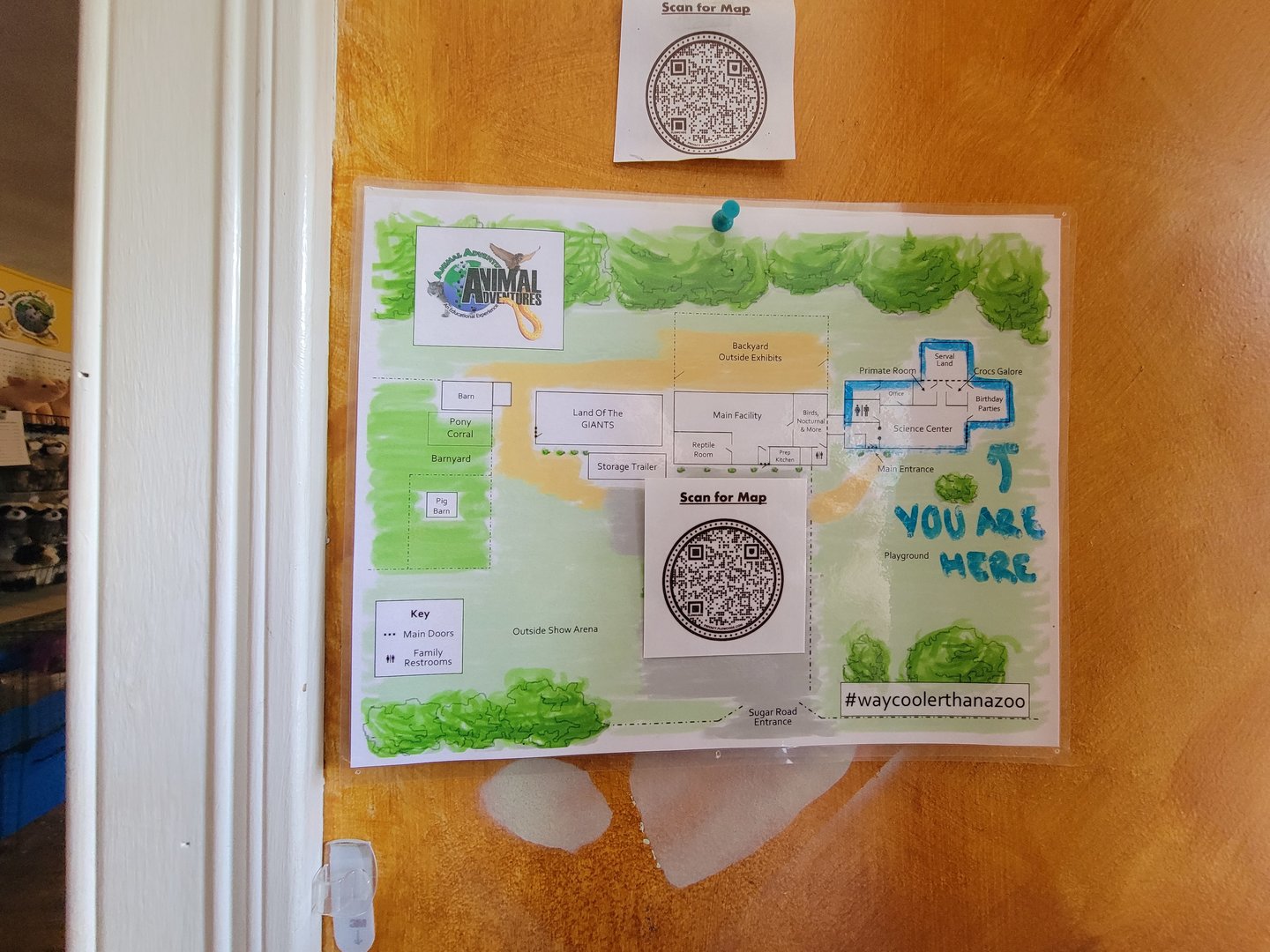 Animal Adventures MA 7/22 - Map