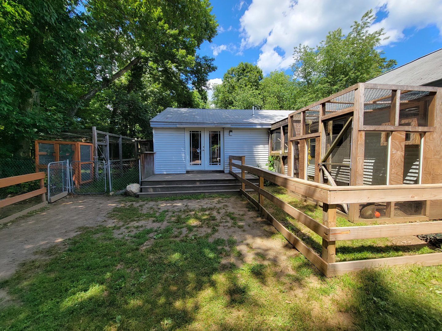 Animal Adventures MA 7/22 - Serval, green monkey, door to serval/fox room