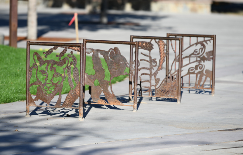 animal bicycle racks