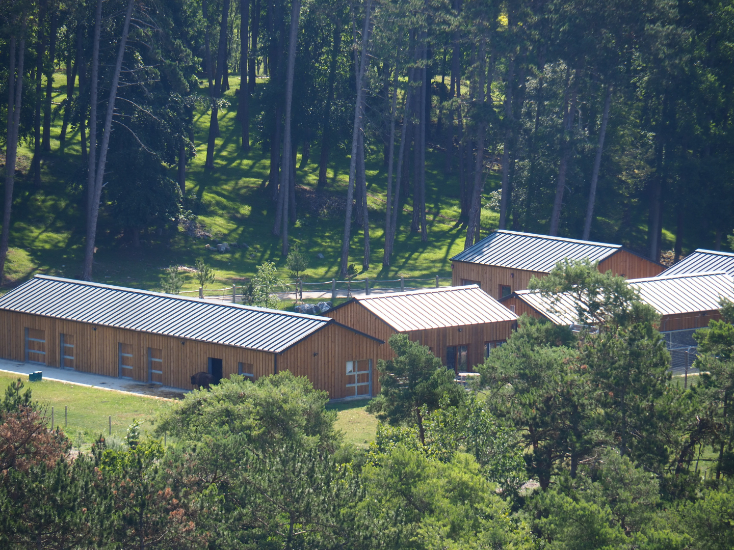 Animal holding and separation buildings, 2020-07-12