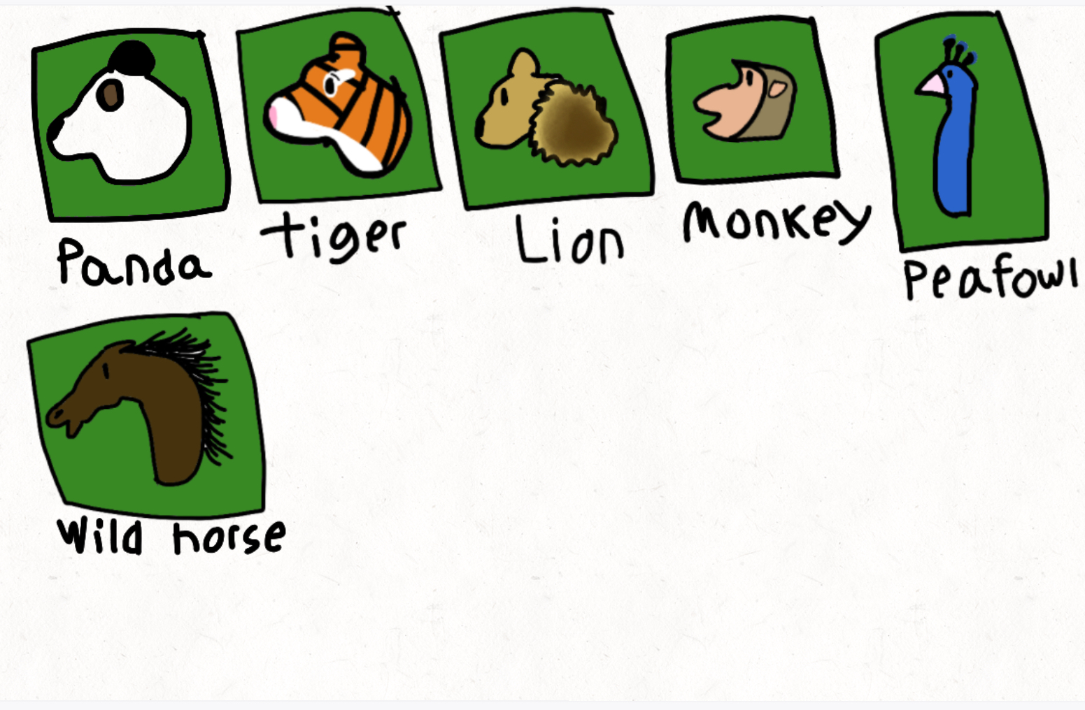 Animal icons 3