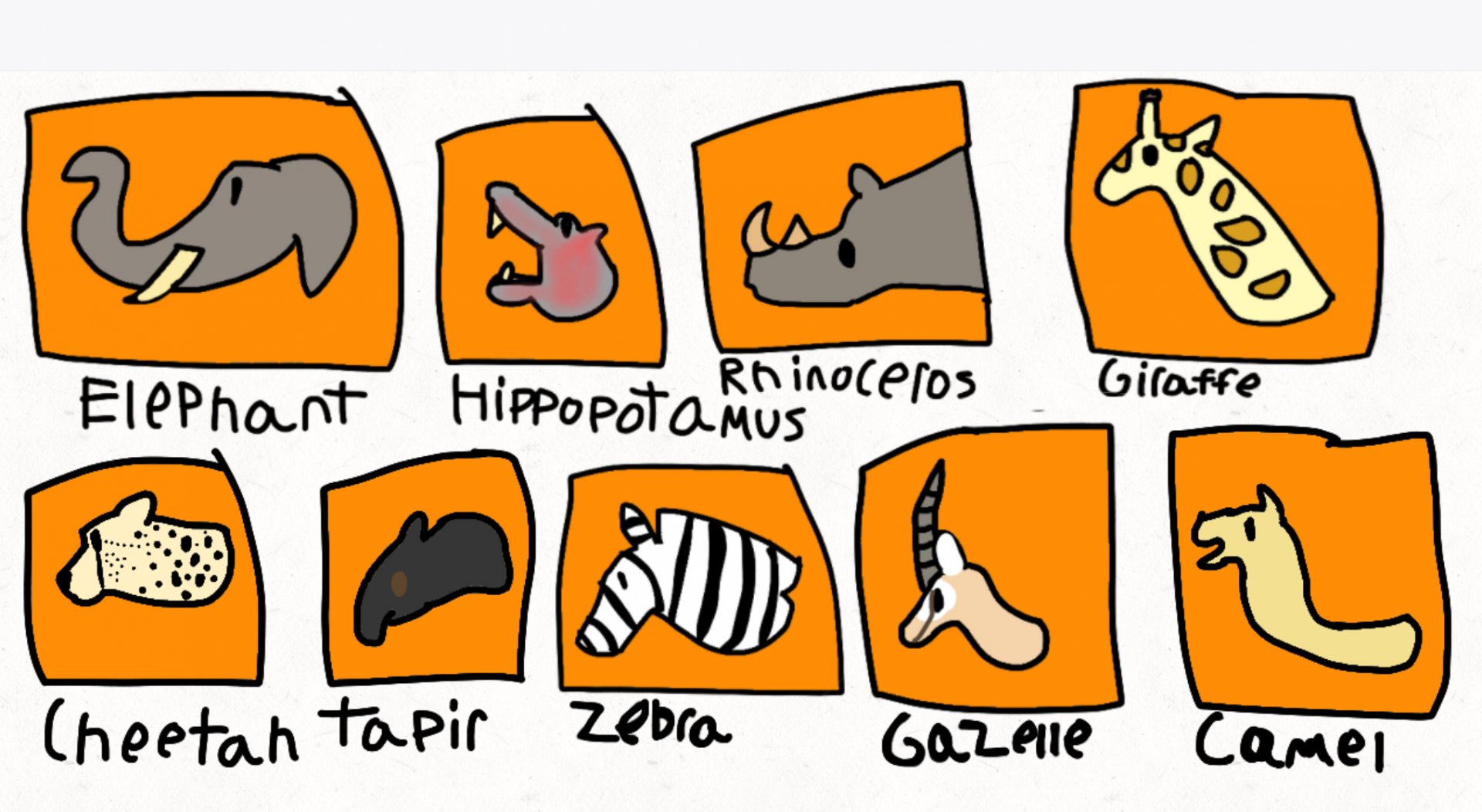 Animal icons 4