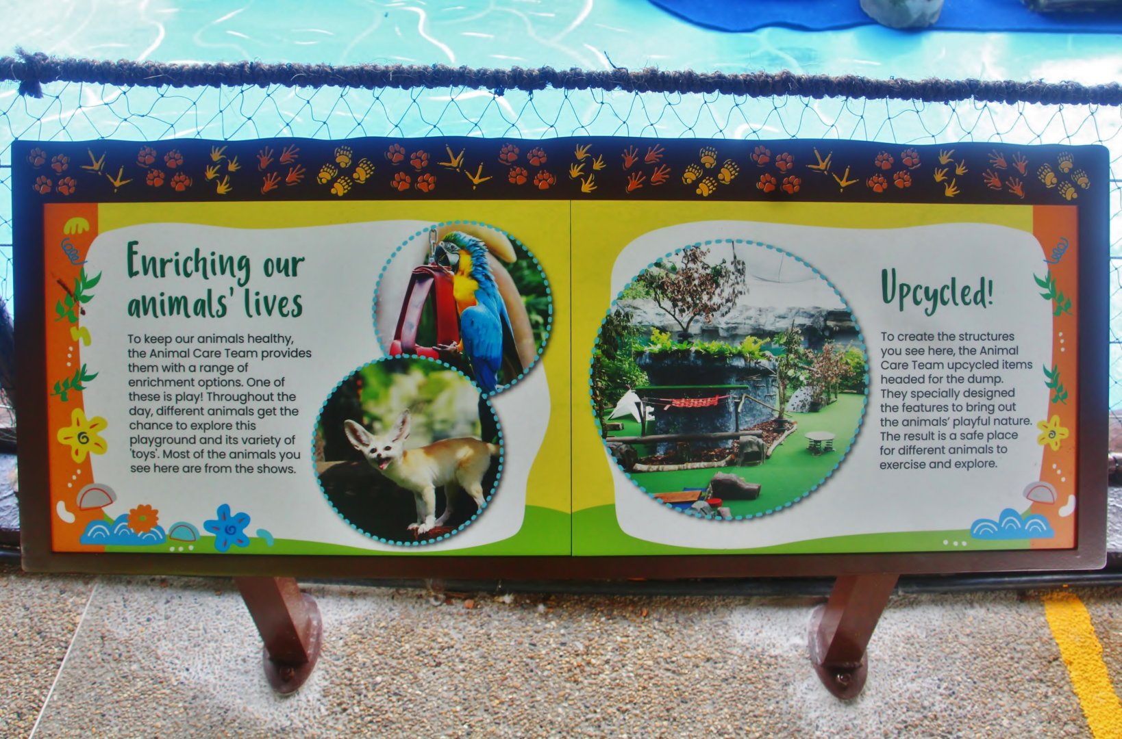 Animal Playground sign
