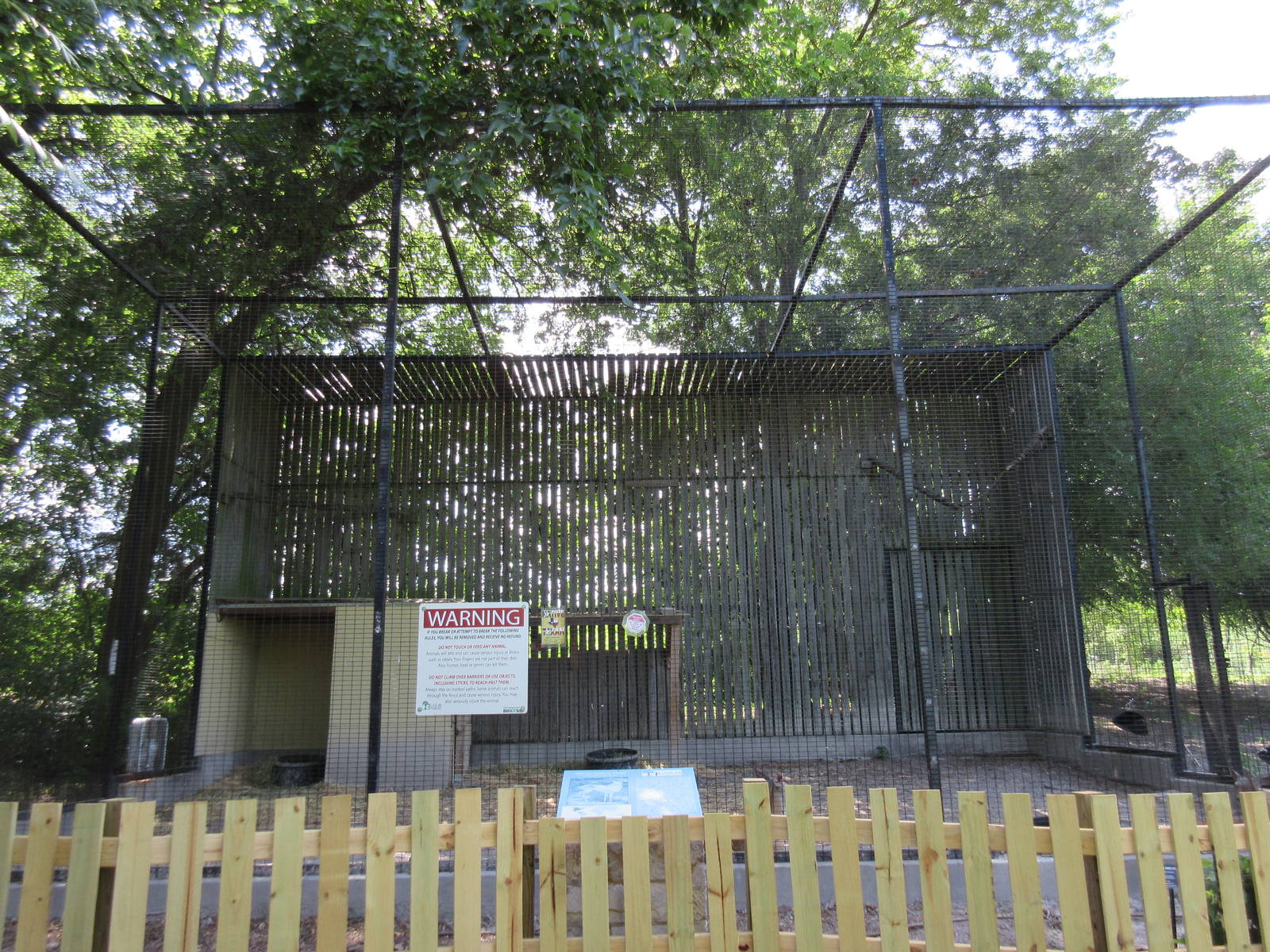 Animals of the World - White-Tailed Deer Exhibit (holding cage)