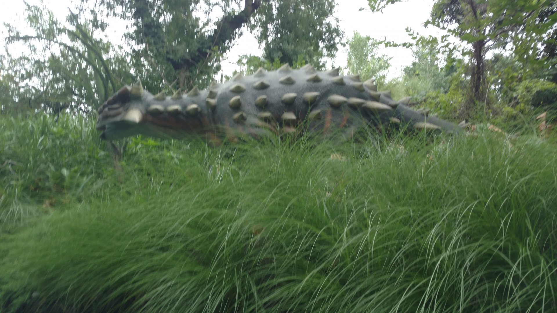 Animatronic Dinosaur, Bronx Zoo, July 2019