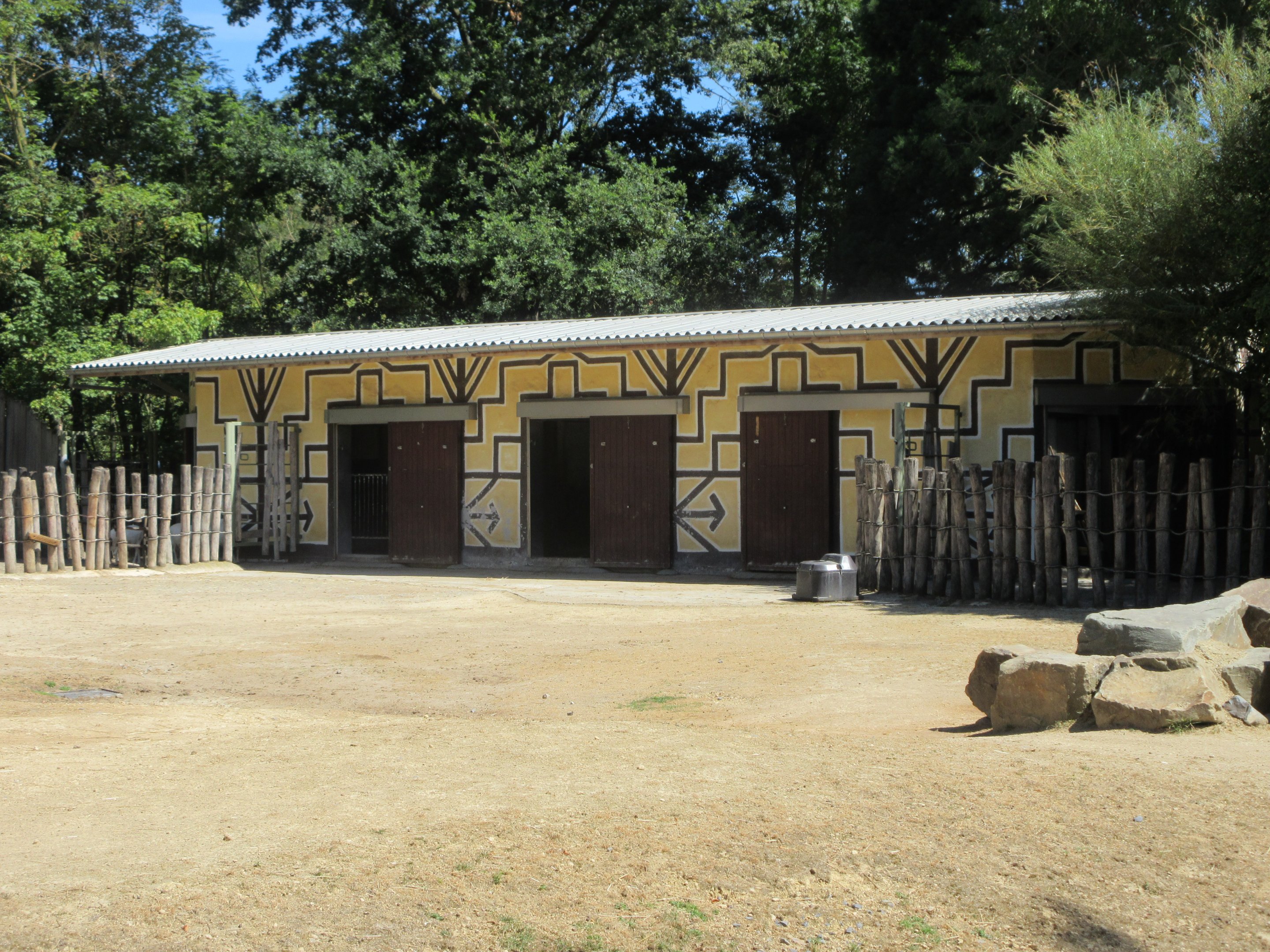 Ankole Cattle Barn