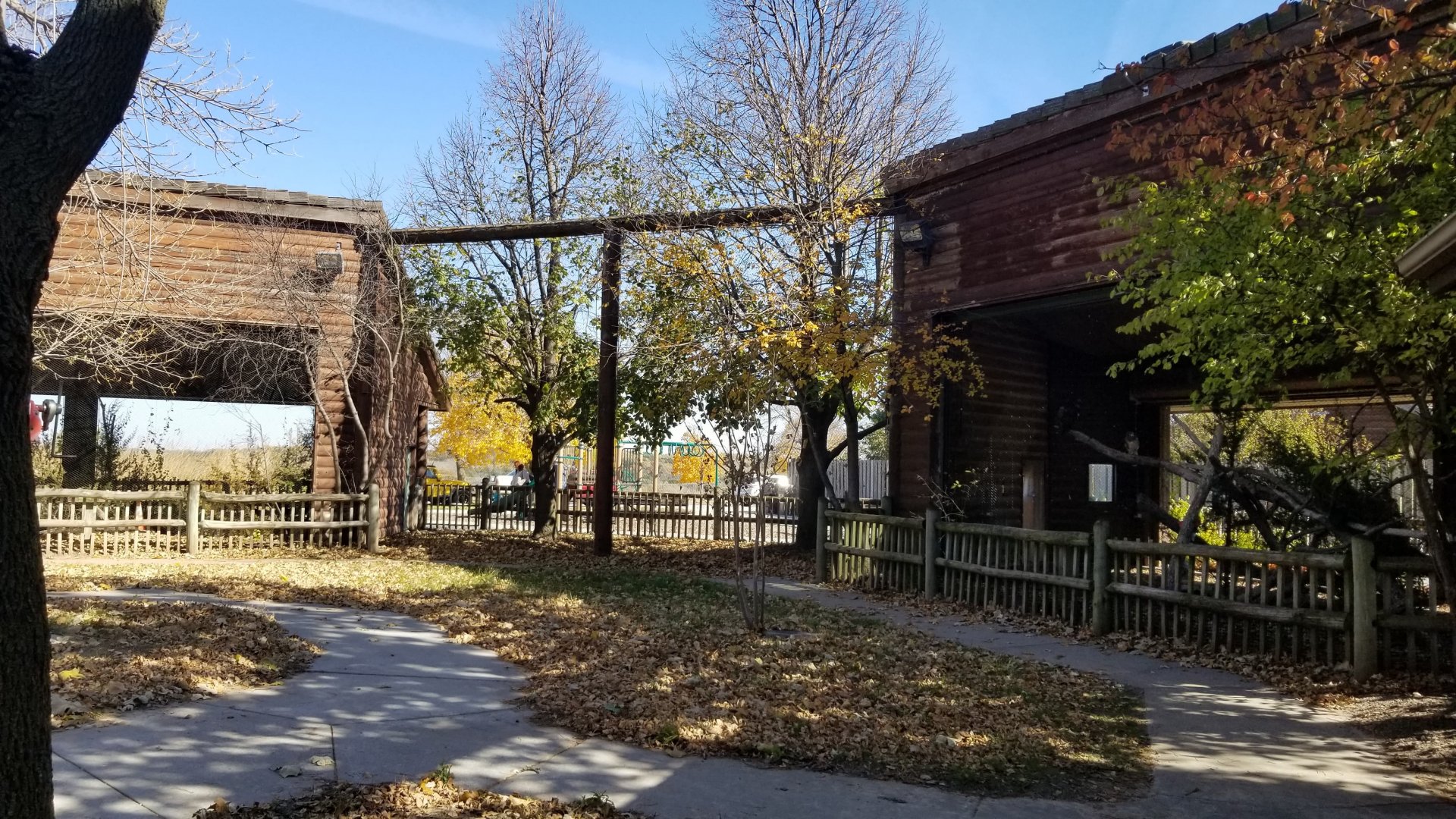 Another view inside small animal/bird rotunda