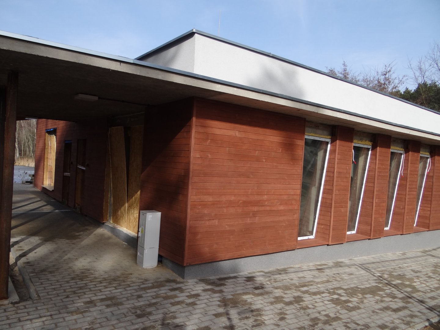 Anteater house under construcion