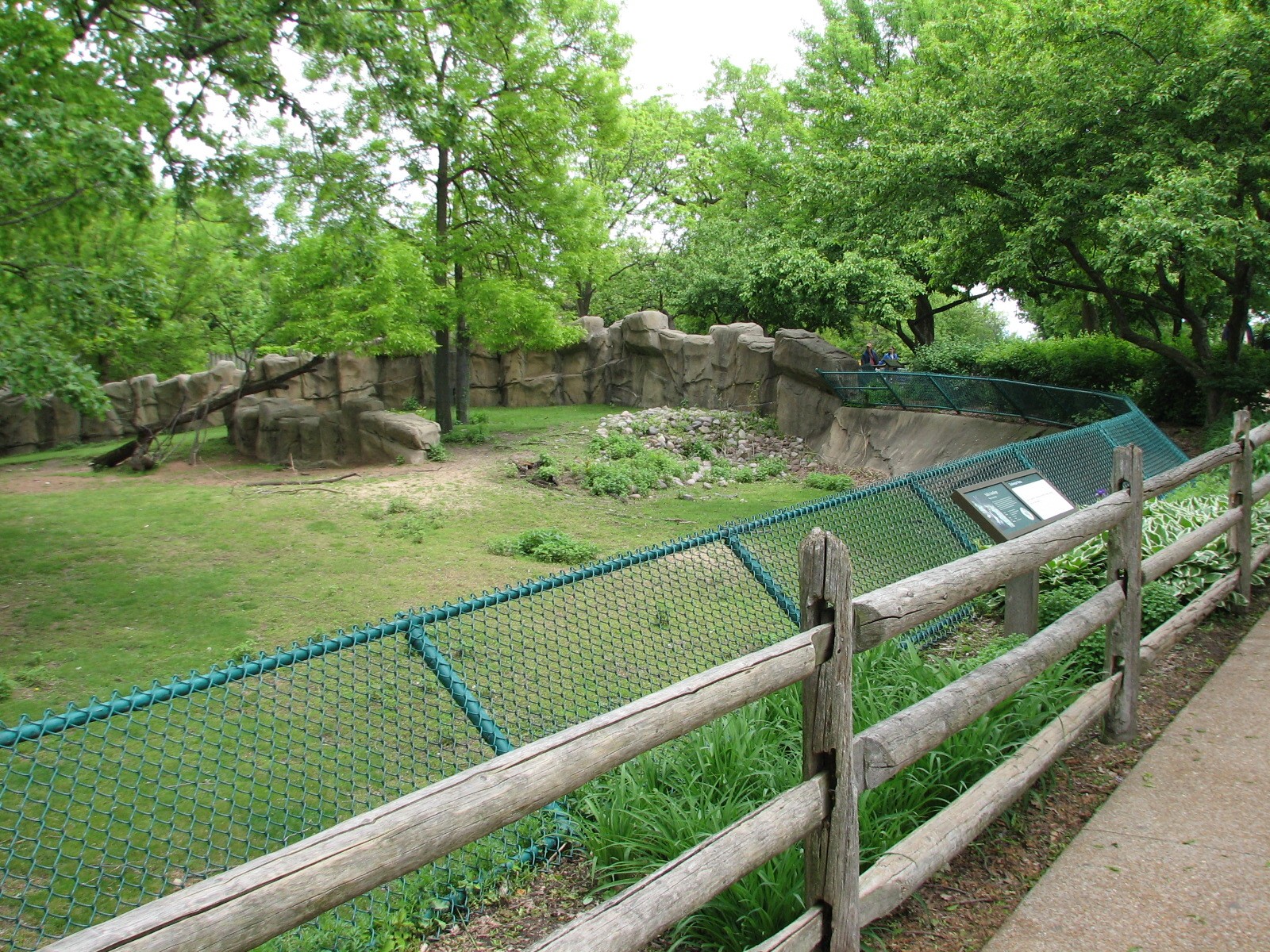 Antelope and Zebra Area - Sable Antelope Exhibit