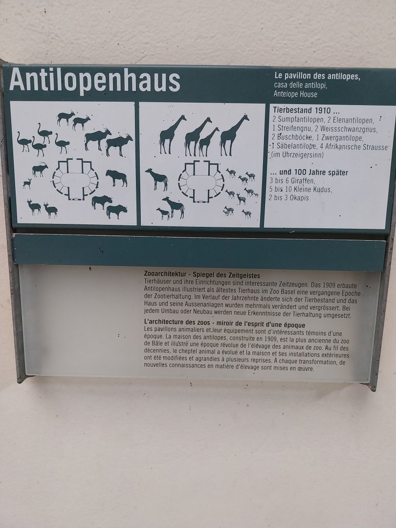 Antelope House - Occupation sign