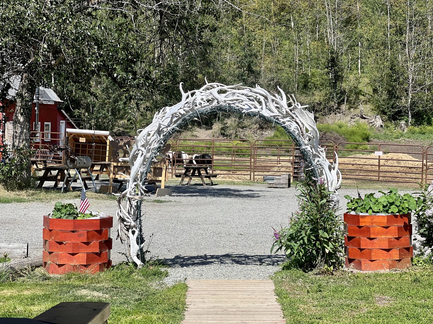Antlers Arch.  Old entry way.