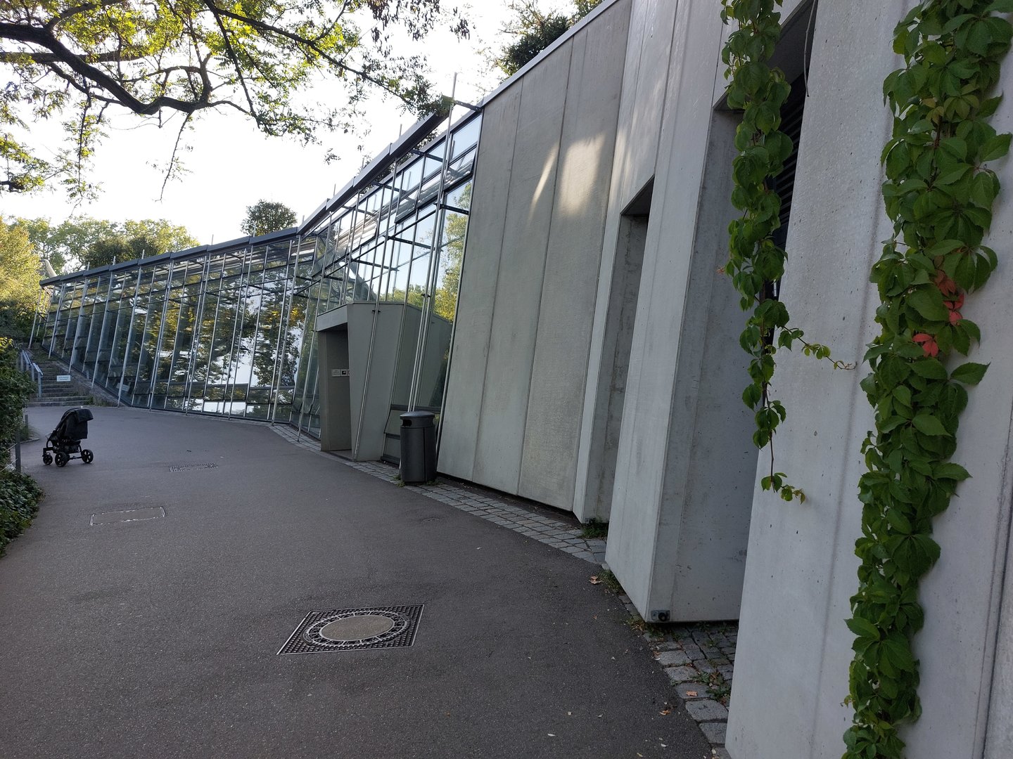 Ape house - Lower entrance